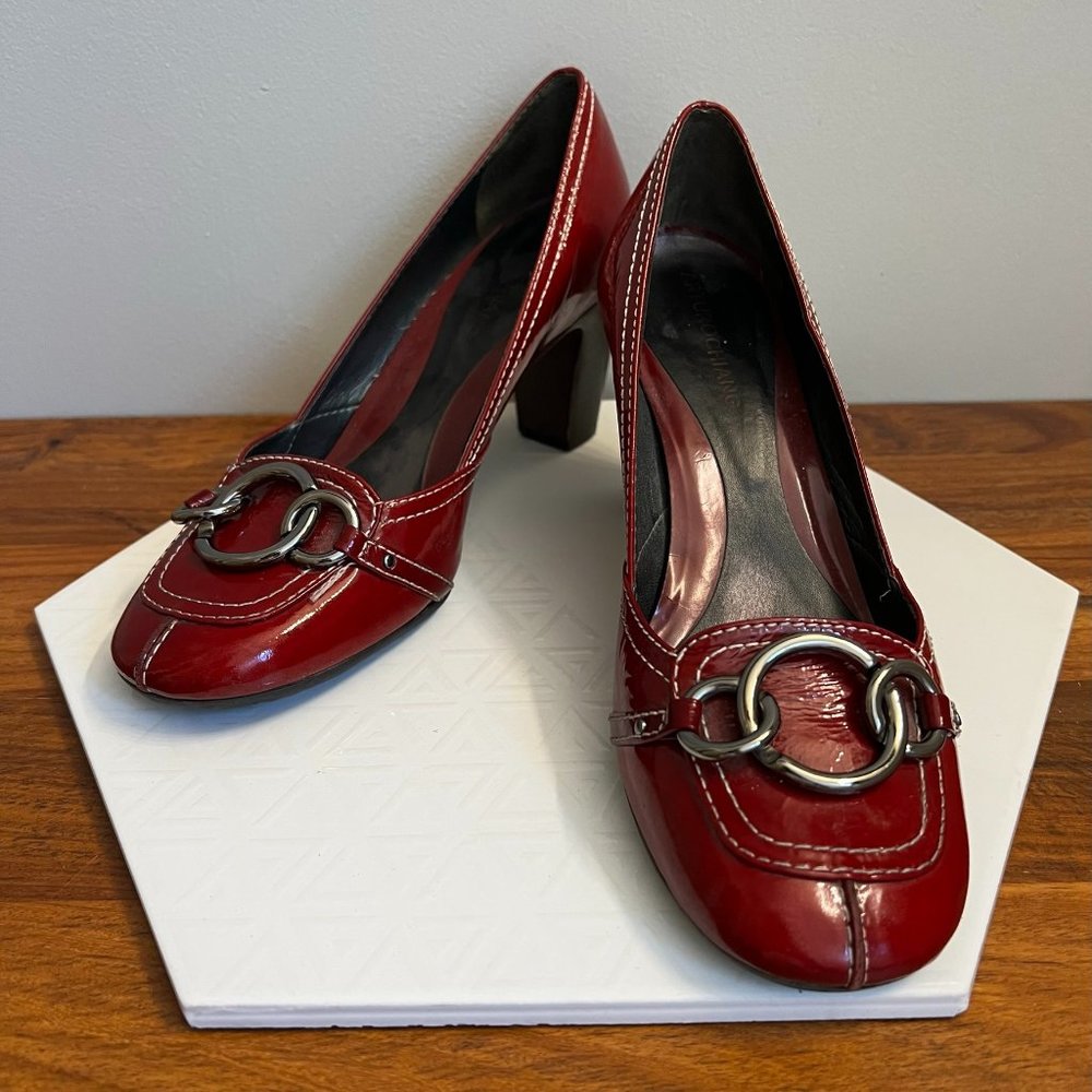 Arturo Chiang Beautifully Red Patent Leather Heels